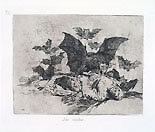 FRANCISCO GOYA, Las Resultas, etching from Los Desastres de la Guerra, first edition
